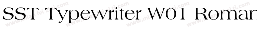 SST Typewriter W01 Roman字体转换